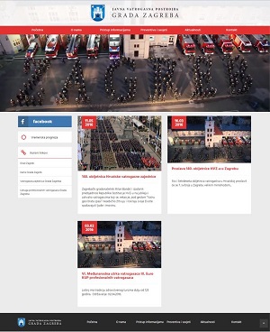 Public fire brigade Zagreb